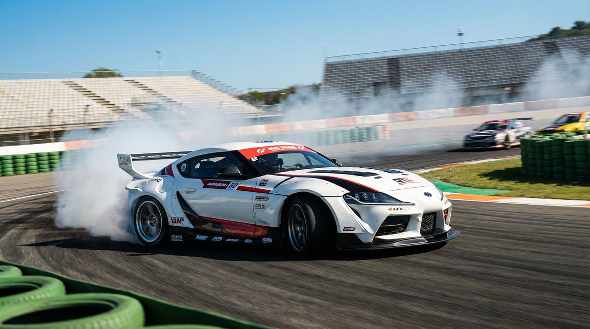 小马拉大车丰田Supra视频